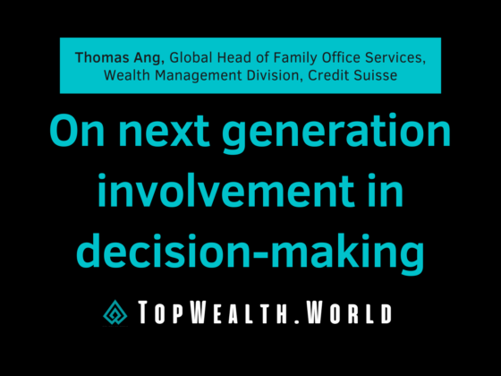 On next generation involvement in decision-making